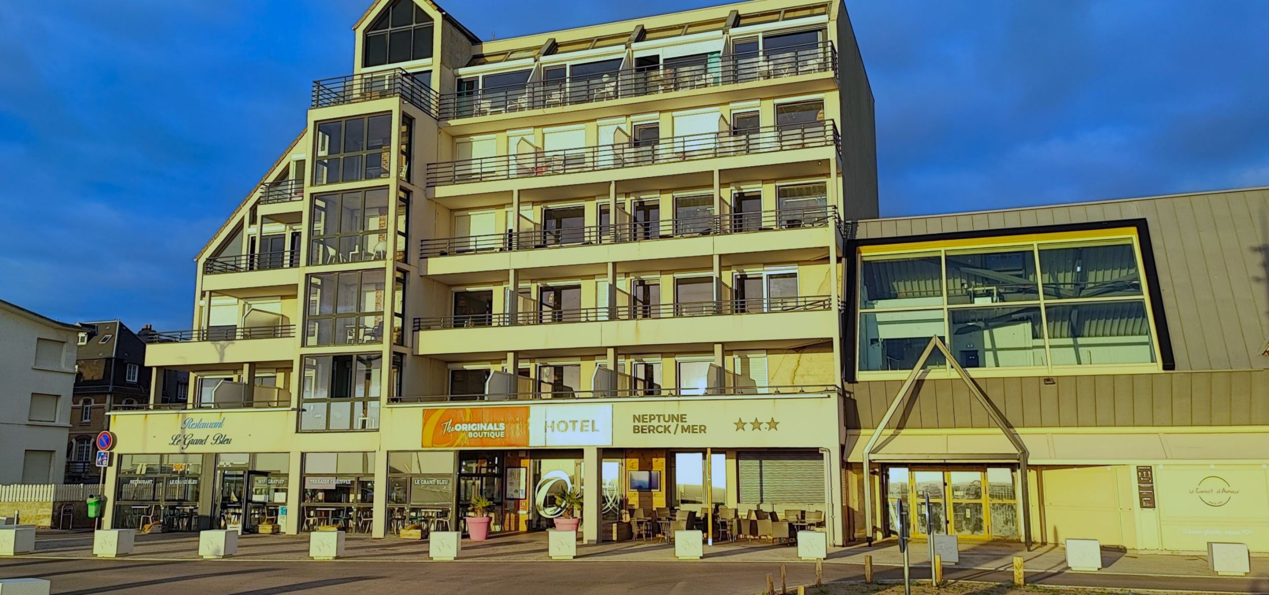 L'Hôtel Neptune en 1995